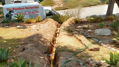 New Poly Gas Line Installations